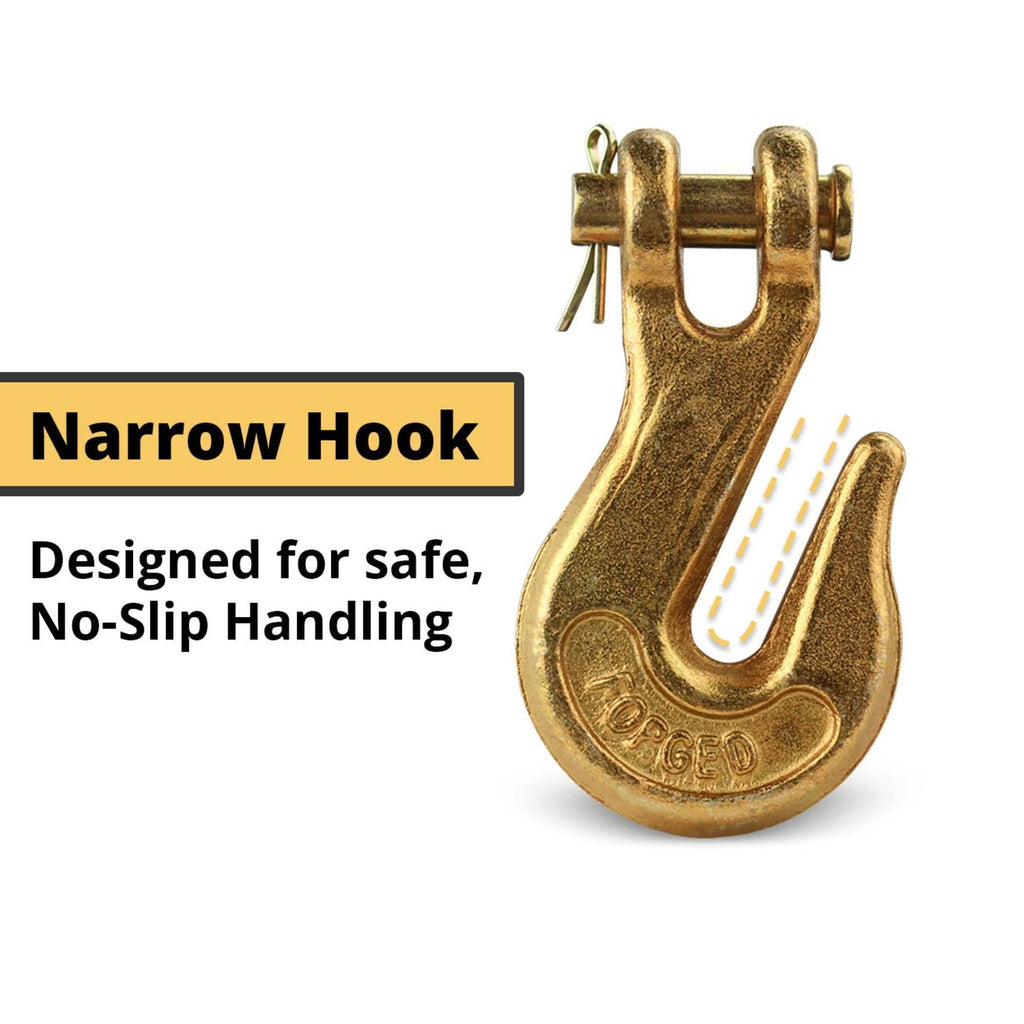 3/8 Clevis Hook G70 4 Pack W3876