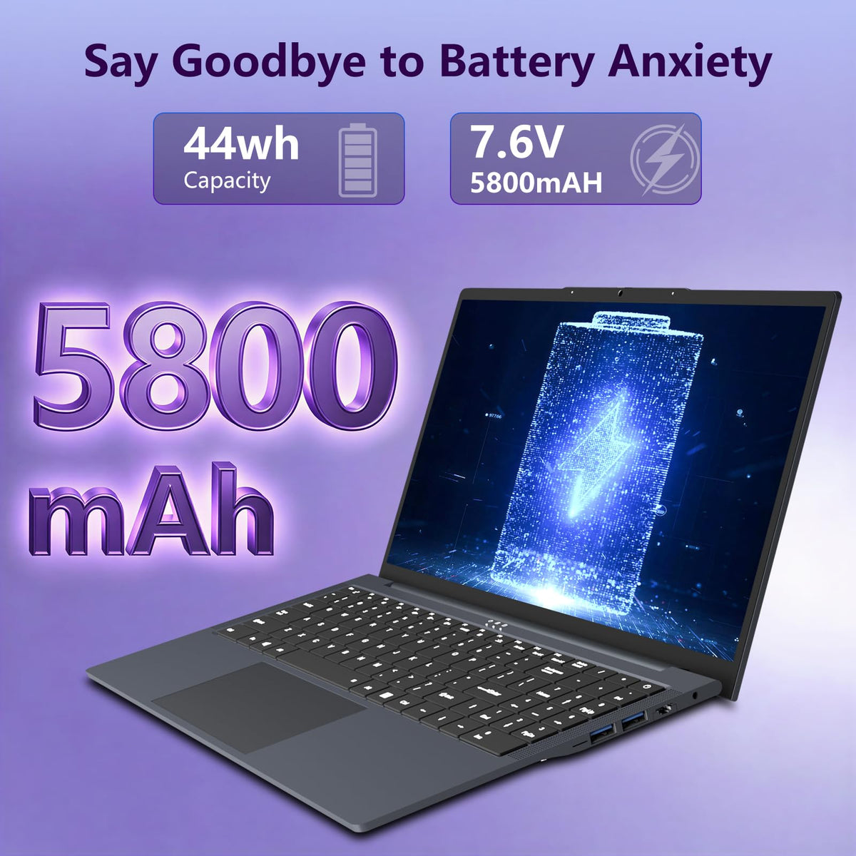 16GB RAM 256GB SSD Core i5 16" IPS FHD Laptop Computer B61699
