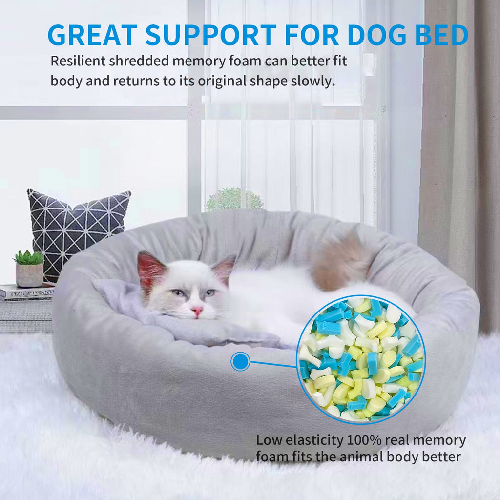 11lbs Shredded Memory Foam Bean Bag Filler D643