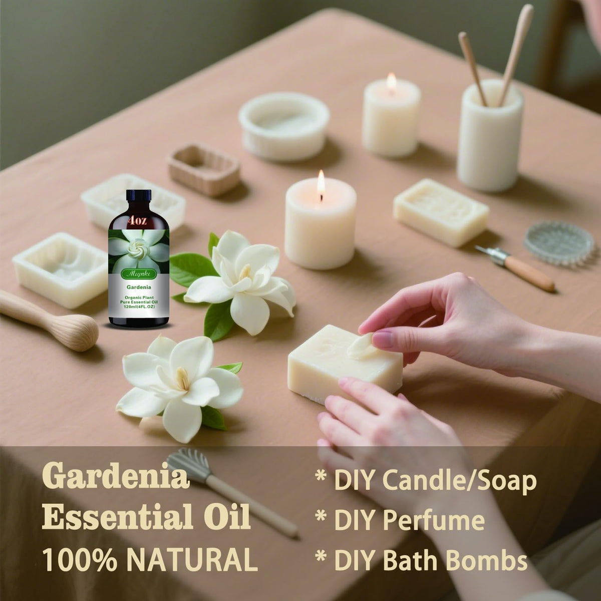 Lavender & Gardenia 16oz & 4oz Diffuser Set S138944