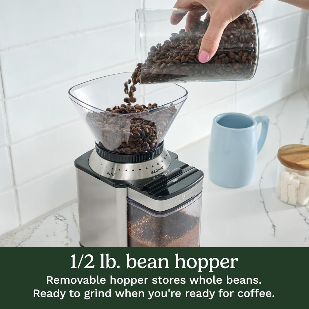 Electric Burr Coffee Grinder with 18-Position Grind Selector K550666