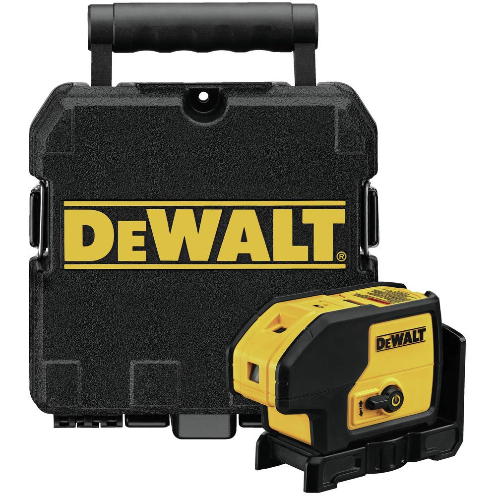 Self-Leveling 3-Beam Red Line Laser with Carrying Case O816555