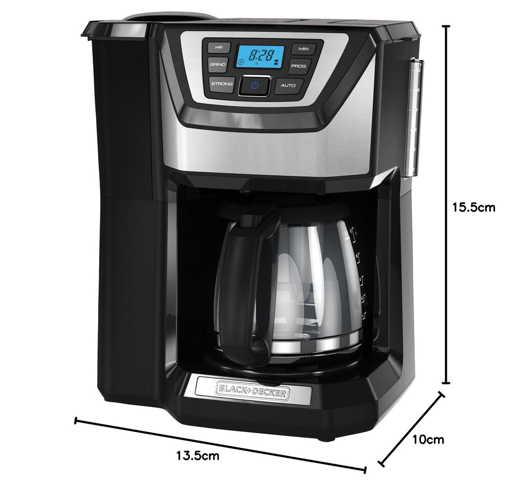 12-Cup Grind and Brew Coffee Maker I334