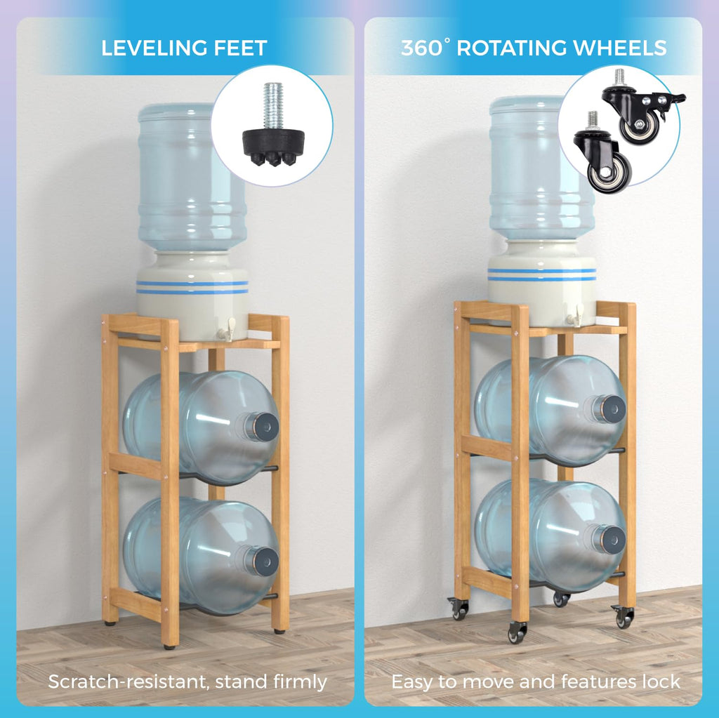 5 Gallon Water Jug Holder with Wheels C612552