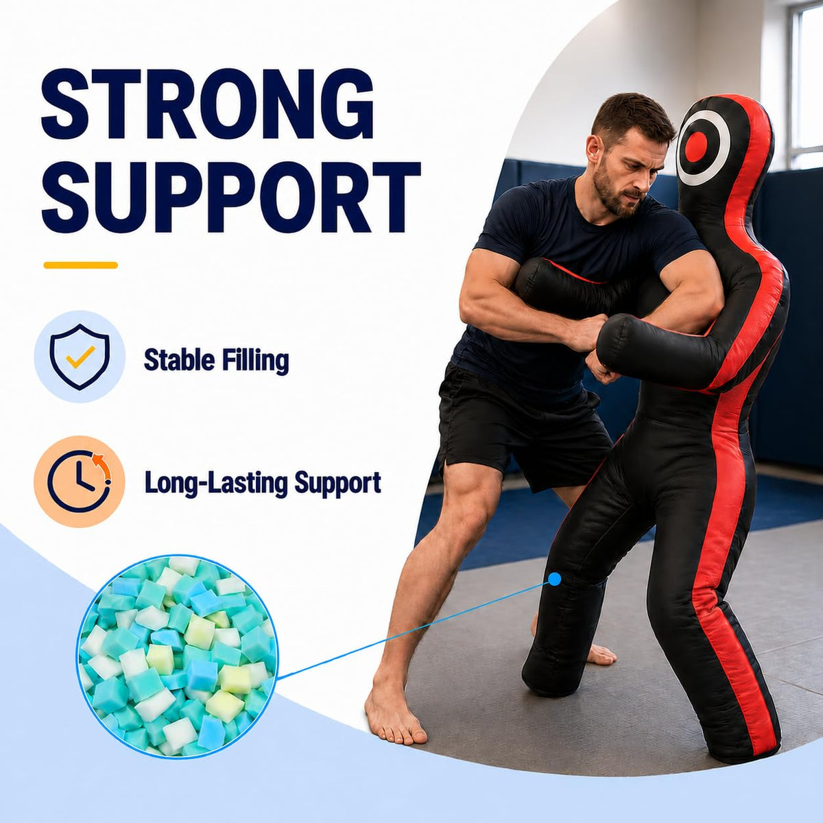 11lbs Shredded Memory Foam Bean Bag Filler D643