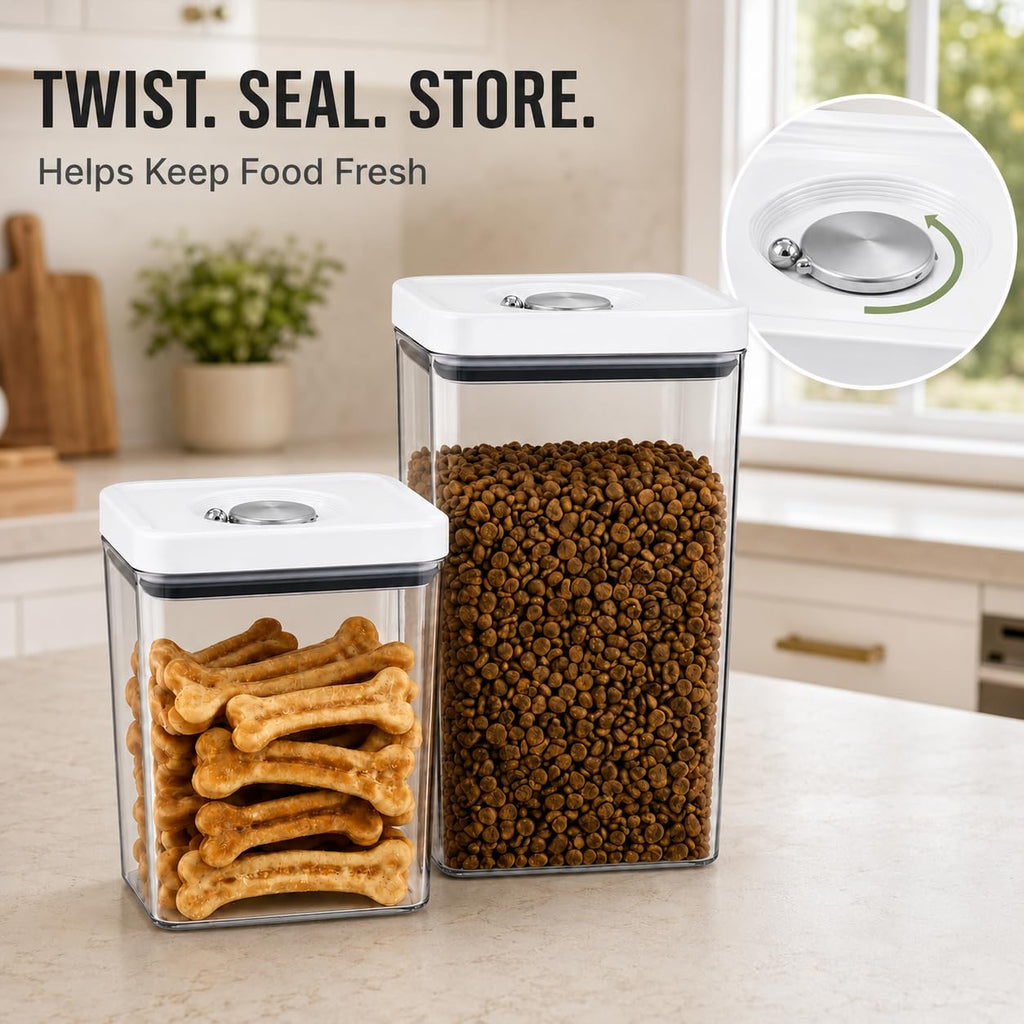 Dog and Cat Food Storage Containers 2-Pack I9650
