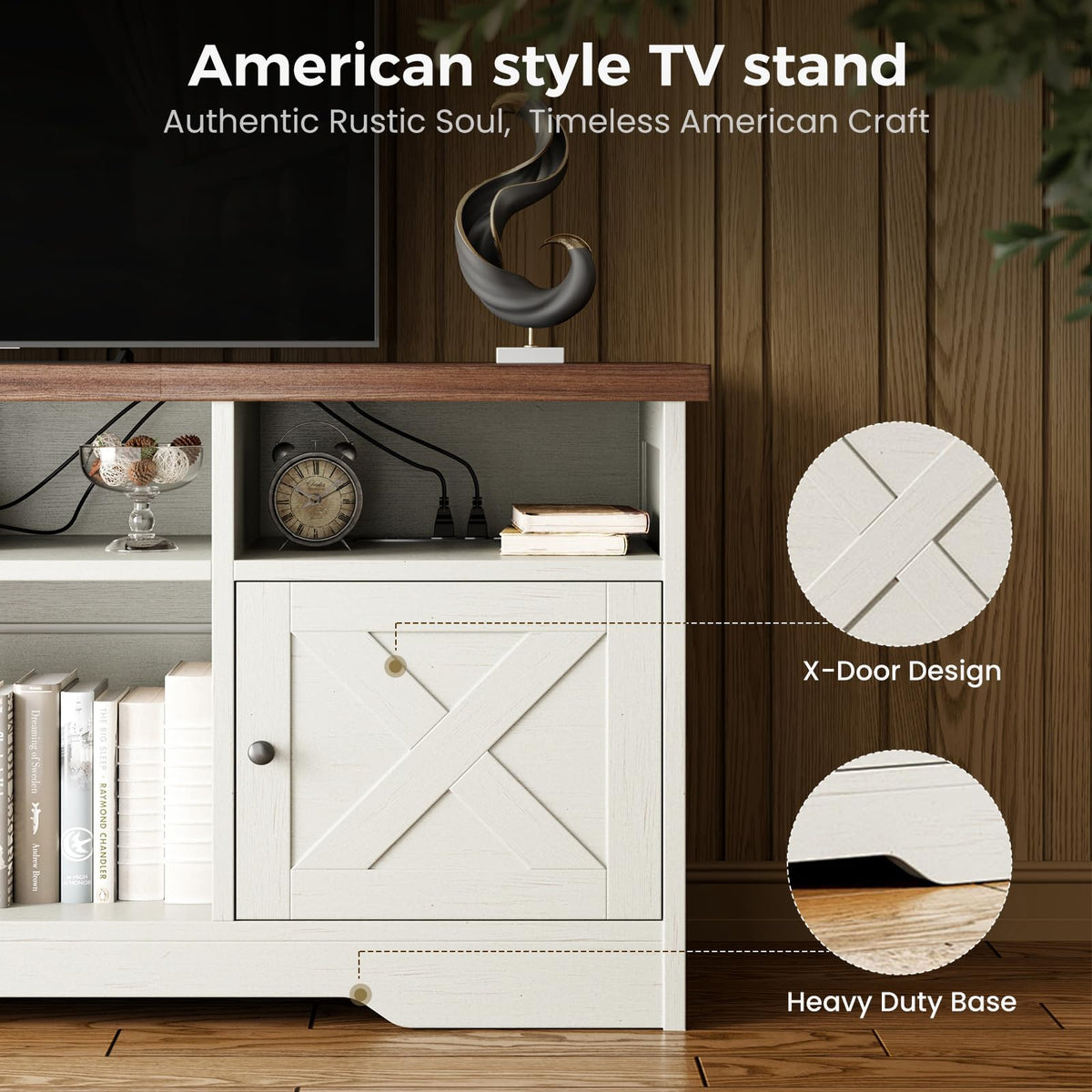 White TV Stand C76345