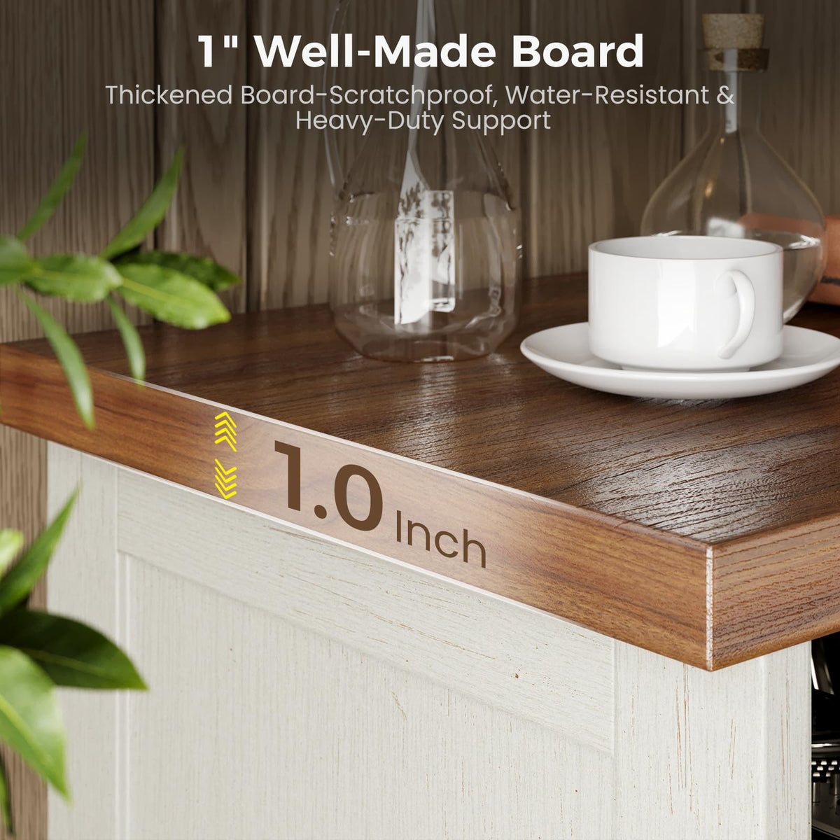 White TV Stand C76345
