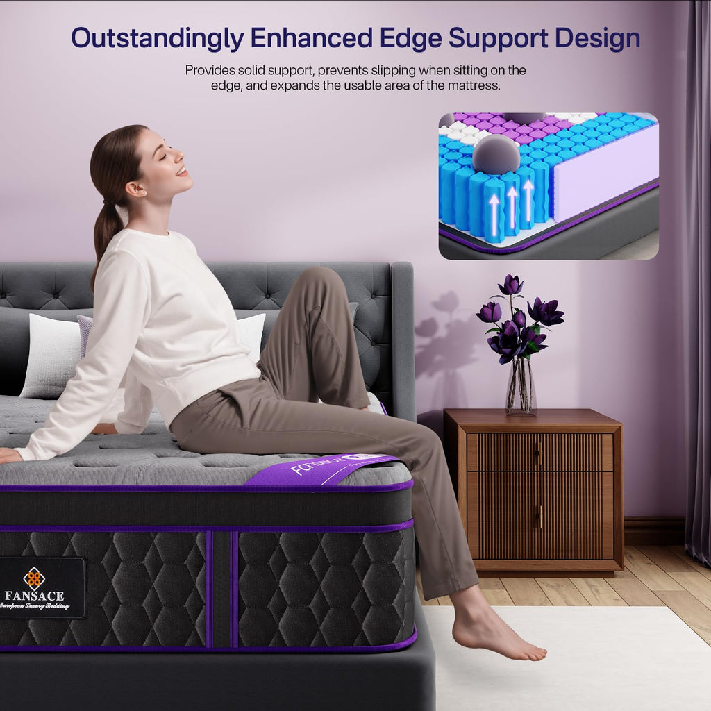 12 Inch Full Size Hybrid Mattress K3383
