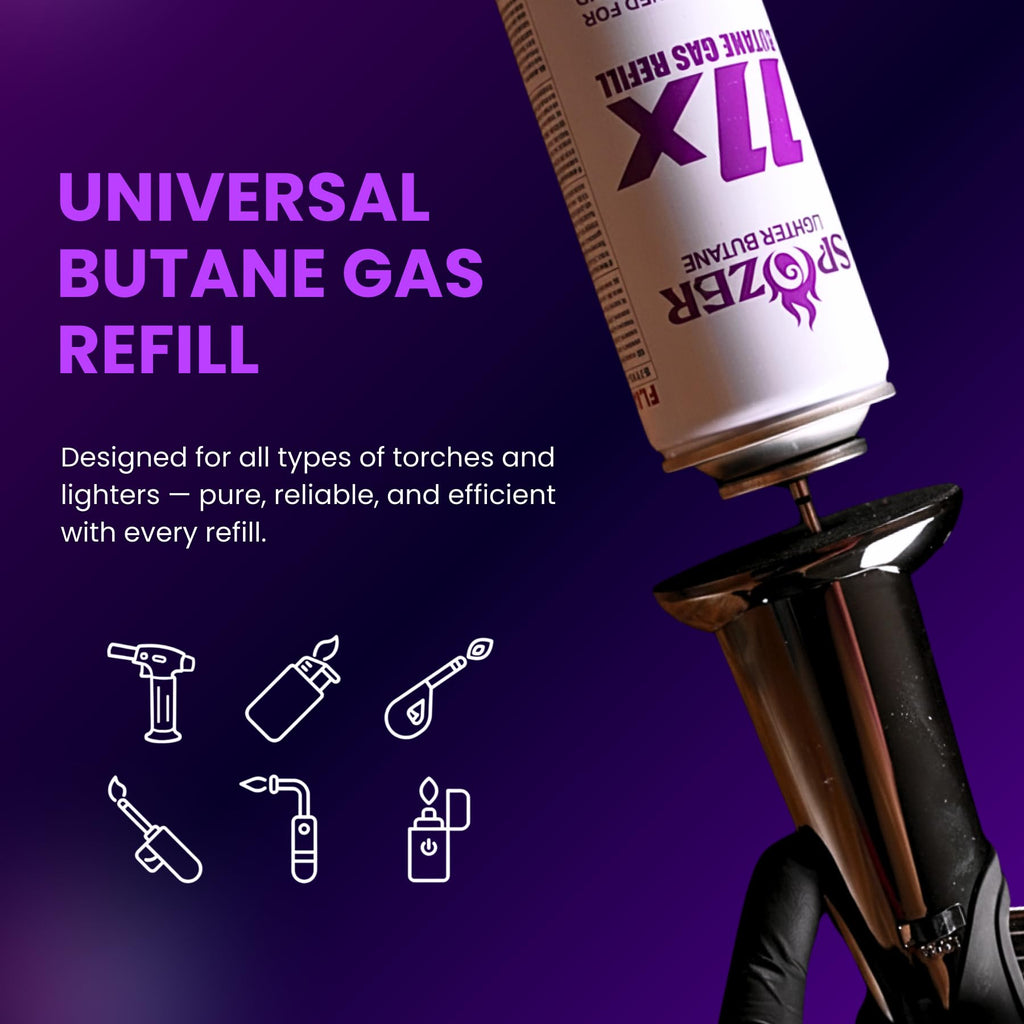 11X Butane Refill 12 Pack X833