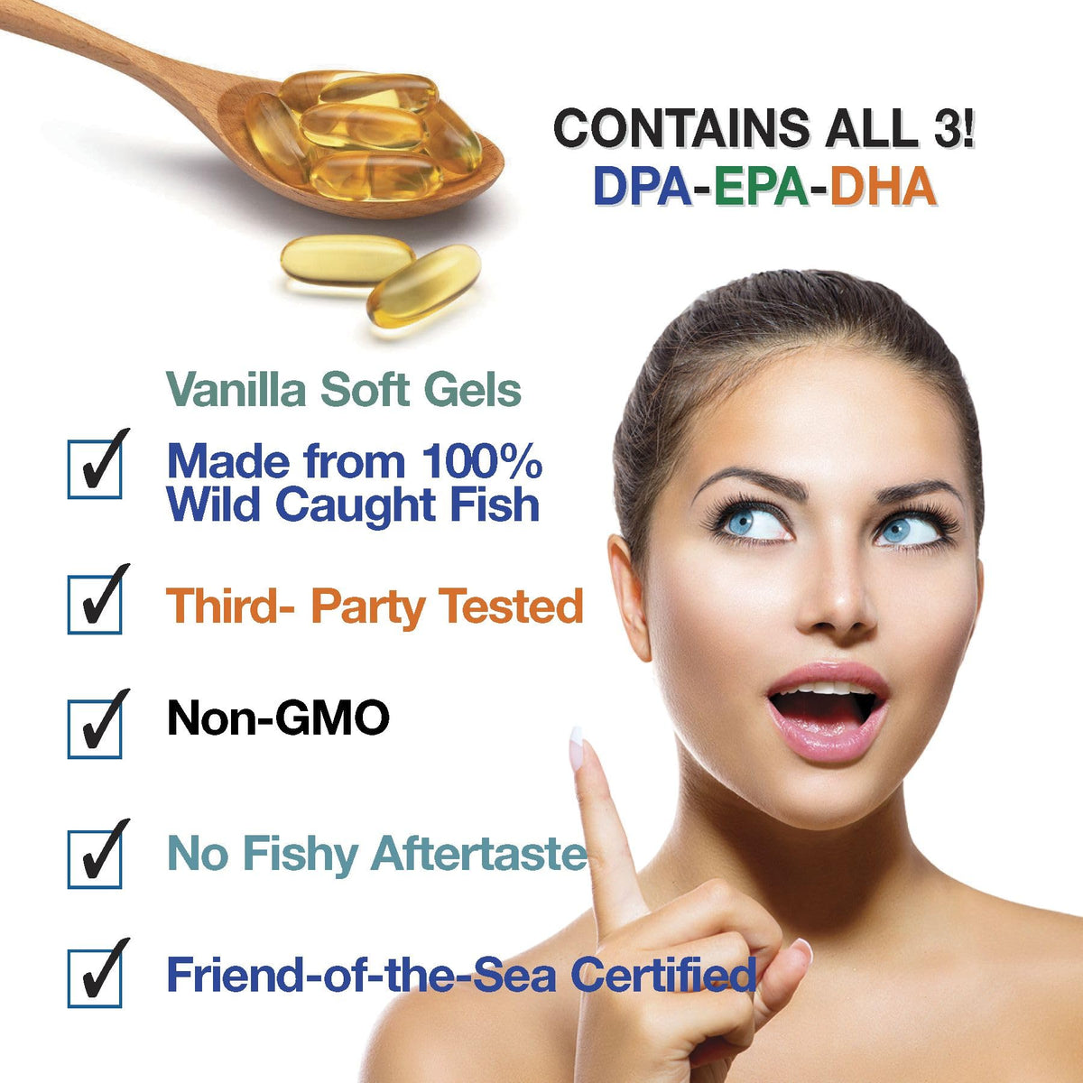 Omega-3 Fish Oil 2900 mg Softgels 90 Count V633