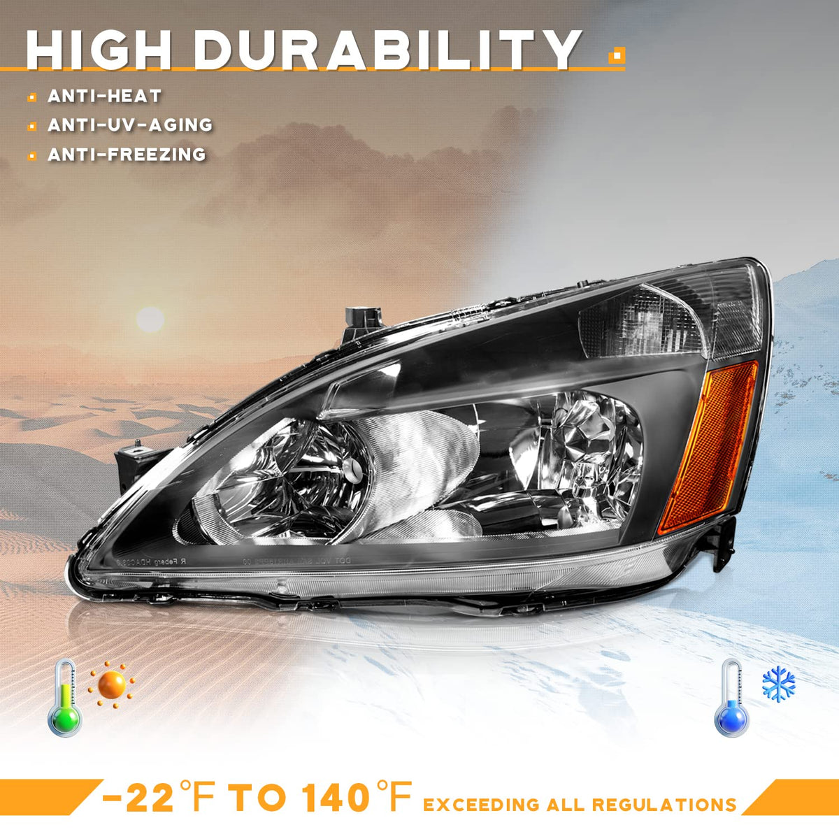 Headlights for Honda Accord T3973