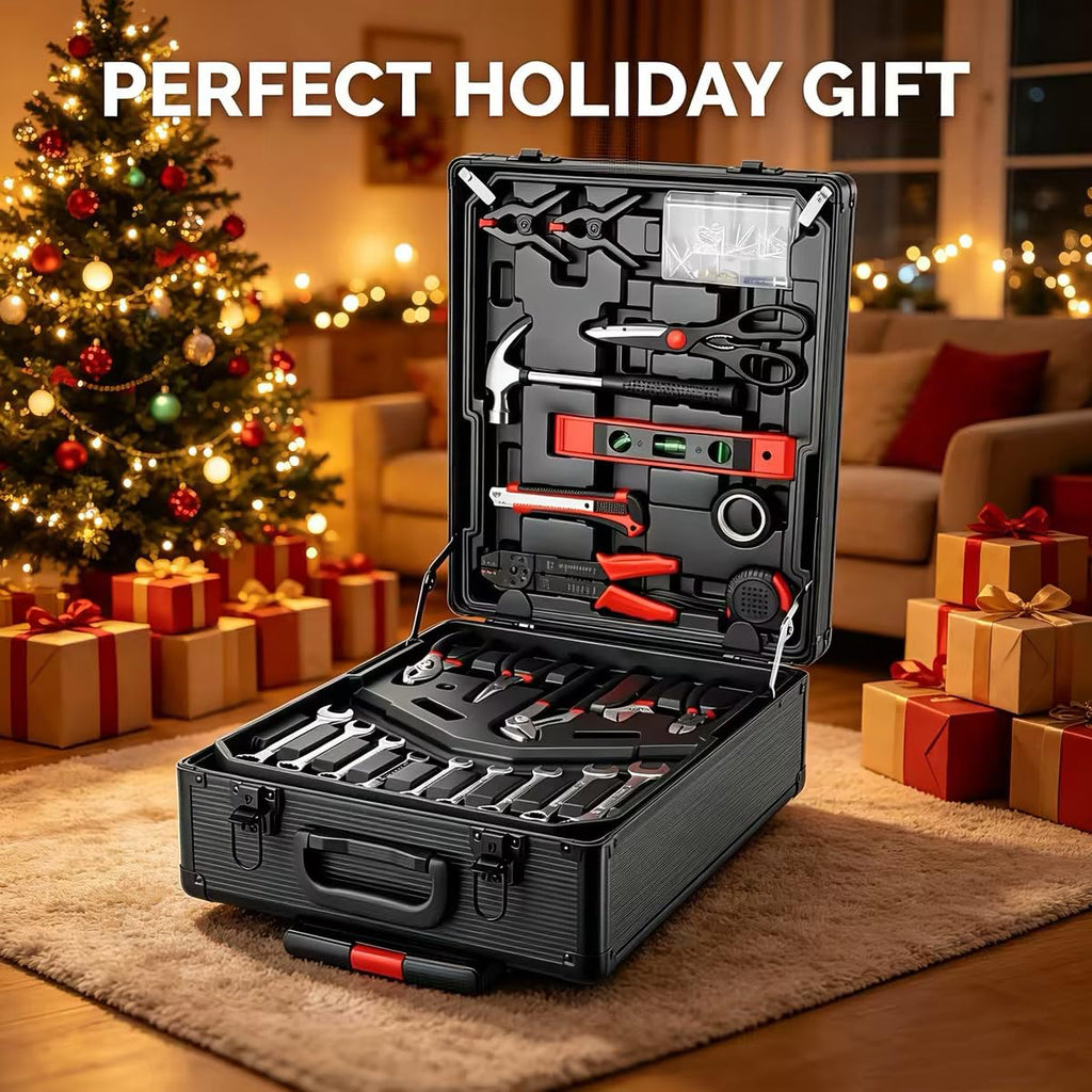 799pcs Aluminum Trolley Case Tool Set Silver O474836