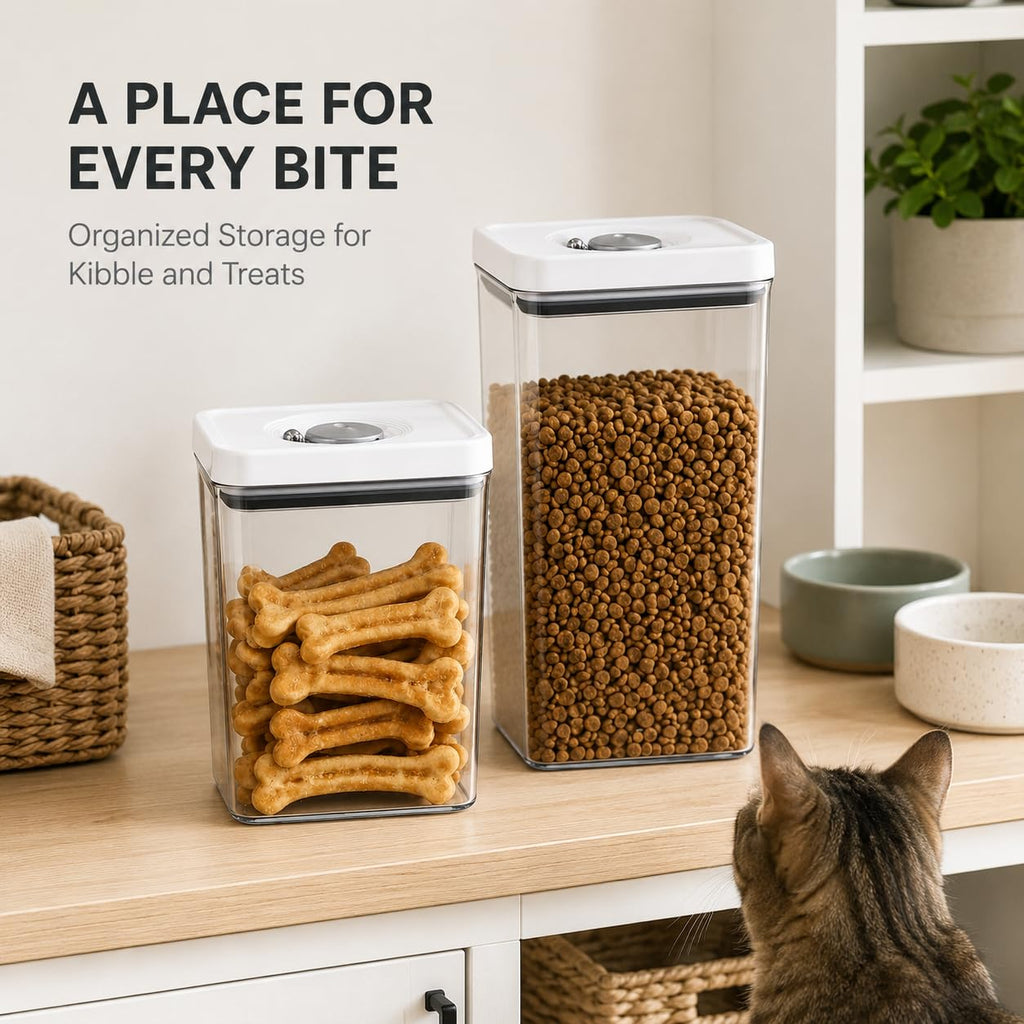 Dog and Cat Food Storage Containers 2-Pack I9650