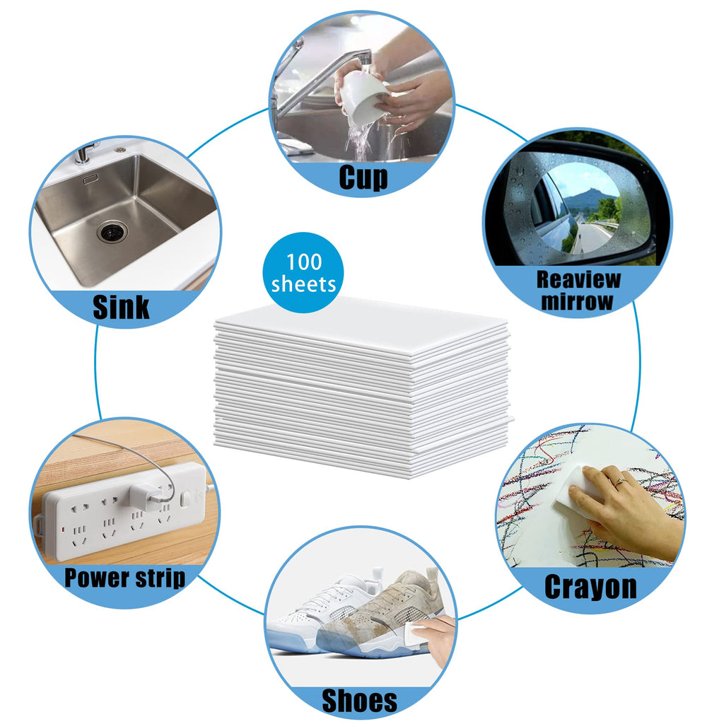 100pack Magic Sponge Eraser Sheets S170