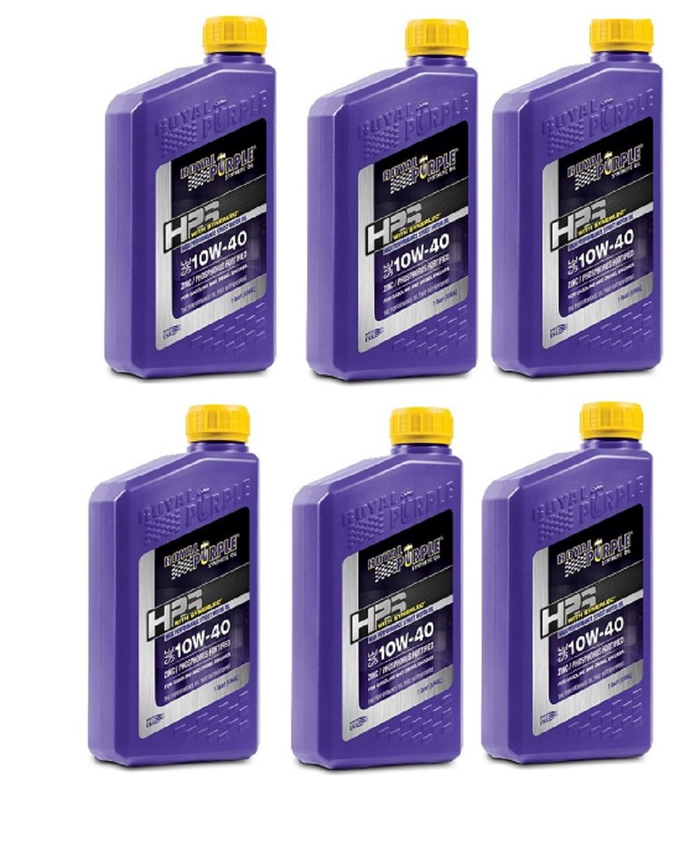 Purple Synthetic Motor Oil 10W-40 1qt Case of 6 H100417