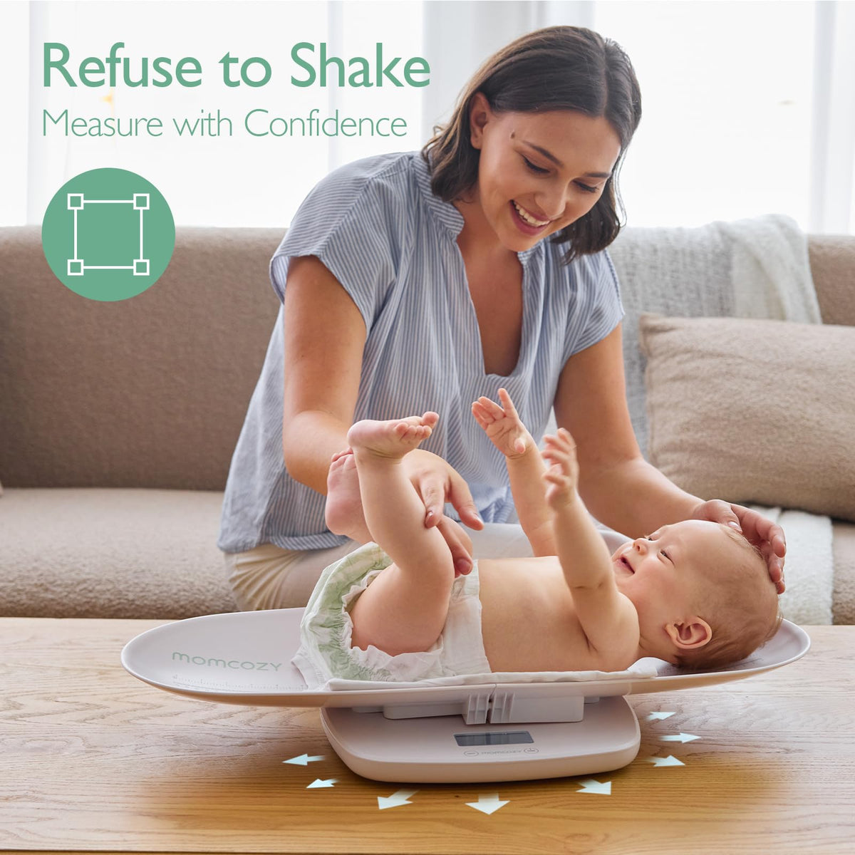 Baby Scale, Digital LED Screen, Removable Tray U9260