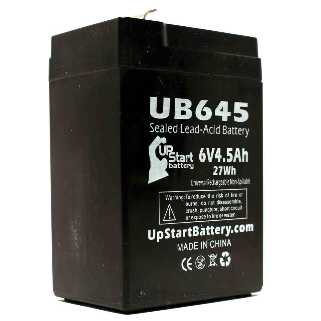 6V 4.5Ah Sealed Lead Acid AGM SLA Battery G73812
