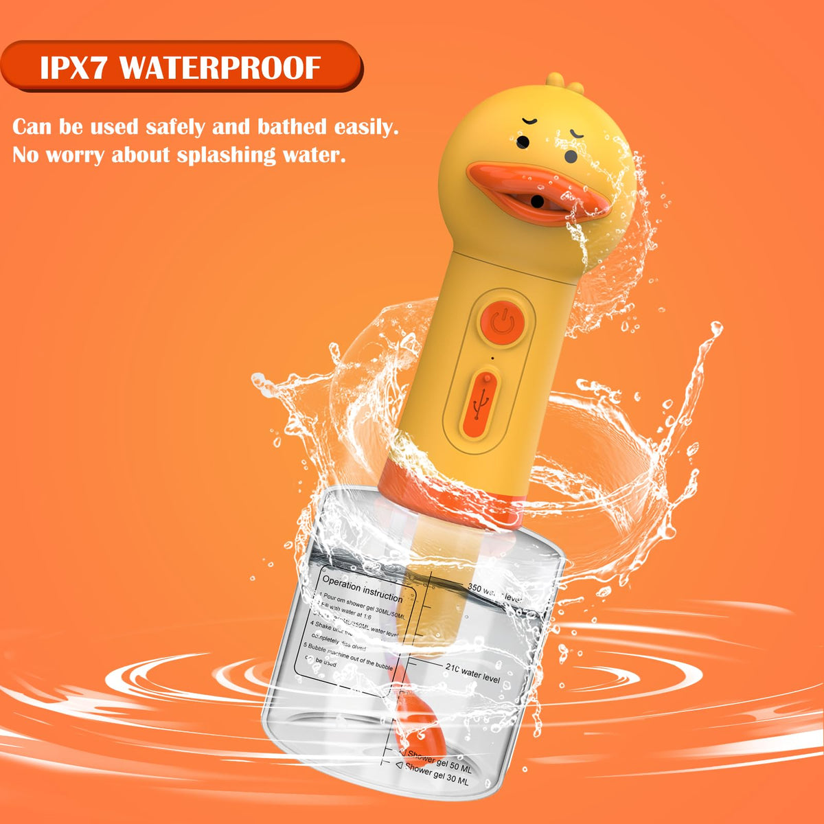 Electric Foaming Shampoo Dispenser N1221