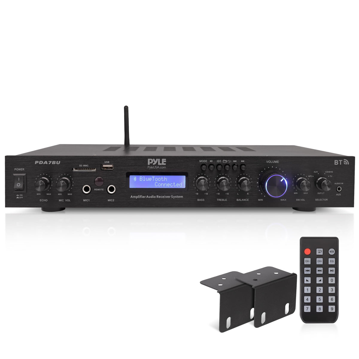 5 Channel Rack Mount Bluetooth Amplifier Receiver F367549