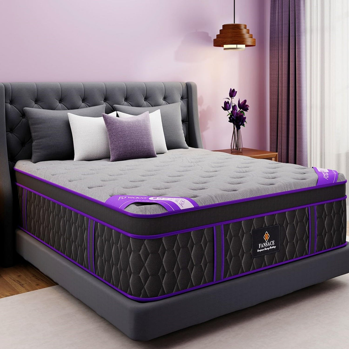 12 Inch Full Size Hybrid Mattress K3383