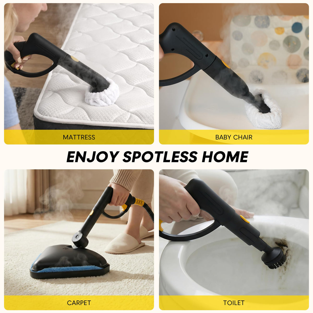 Heavy-Duty Steam Cleaner H27486