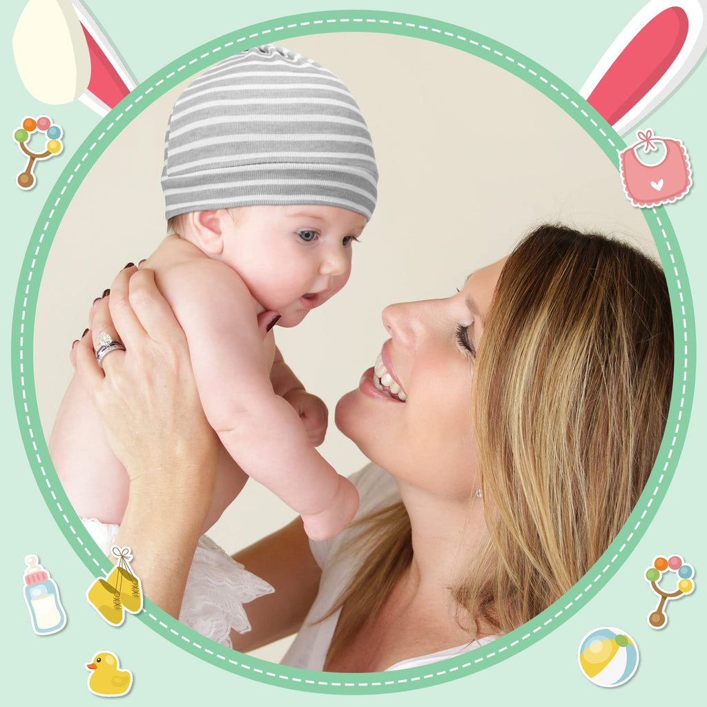 30 Pack Newborn Knot Beanie Hats T415790