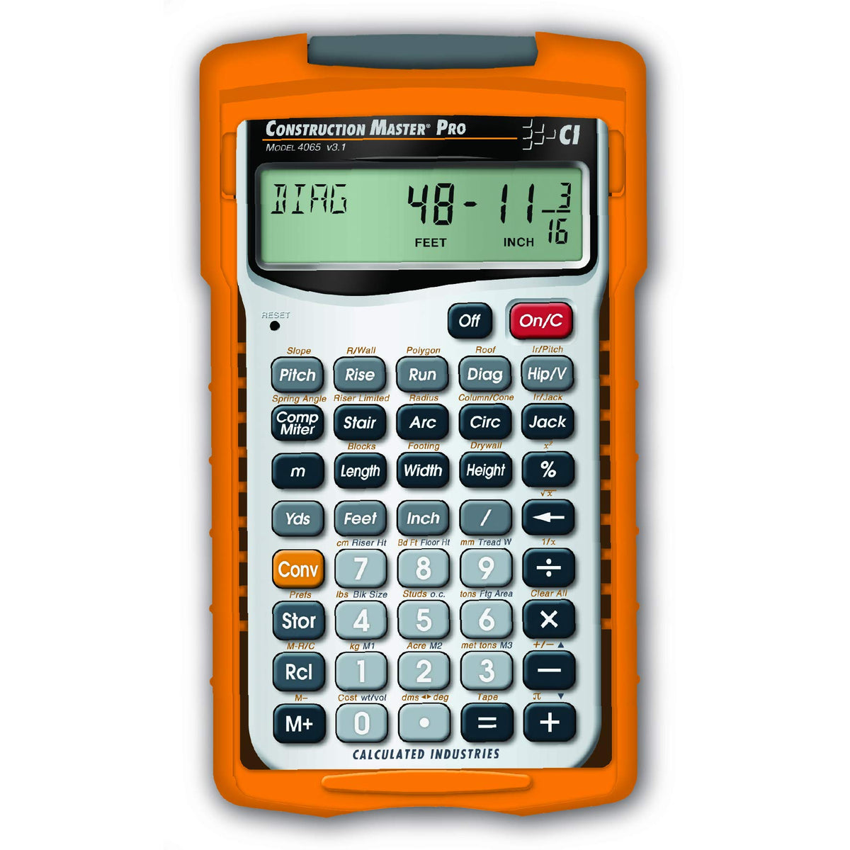 Construction Calculator with Trig Tool S291