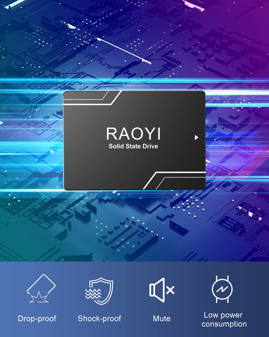 256GB SATA III 2.5” Internal SSD V308