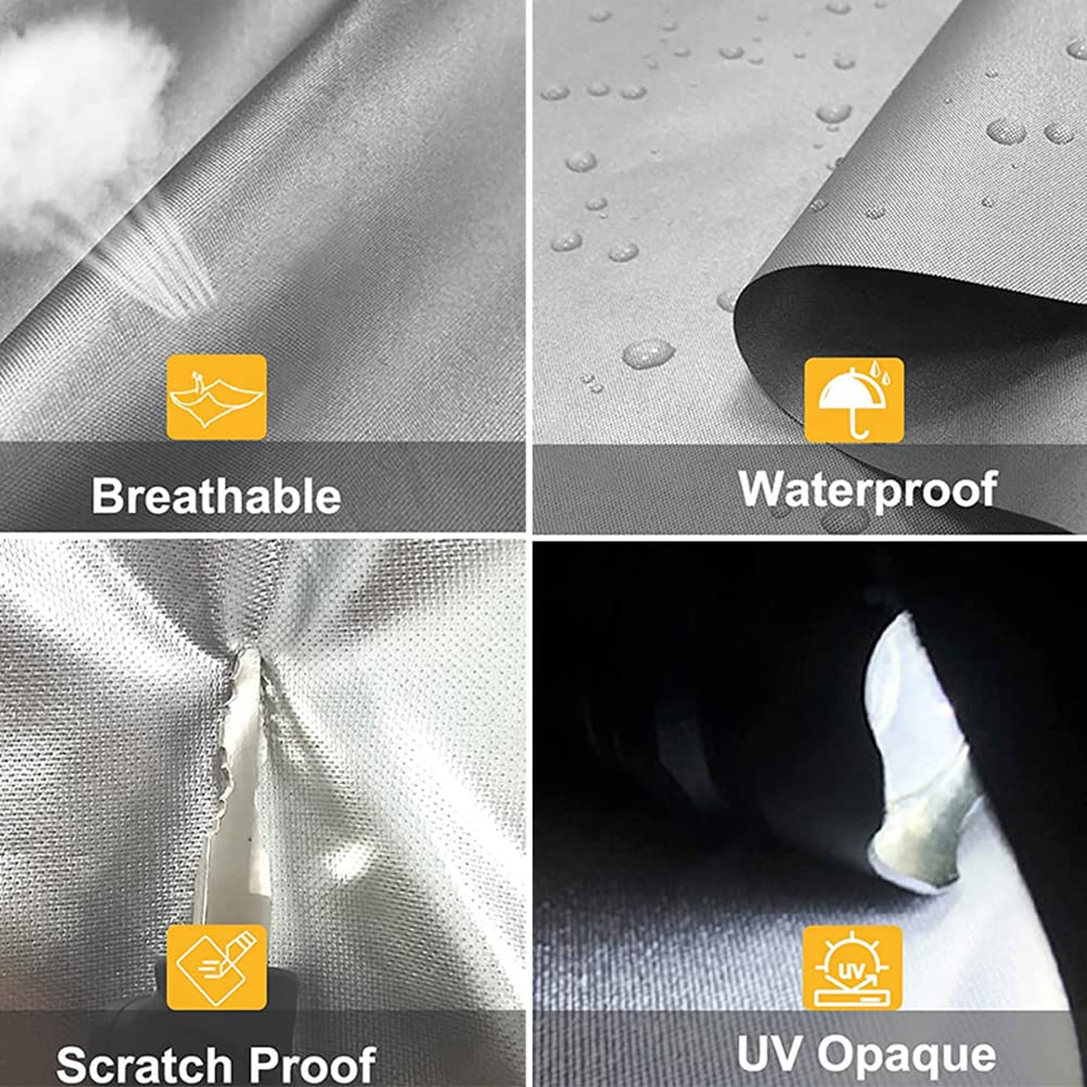 Folding Camper Travel Trailer RV Cover Waterproof 500D Oxford 14'-16' G20039