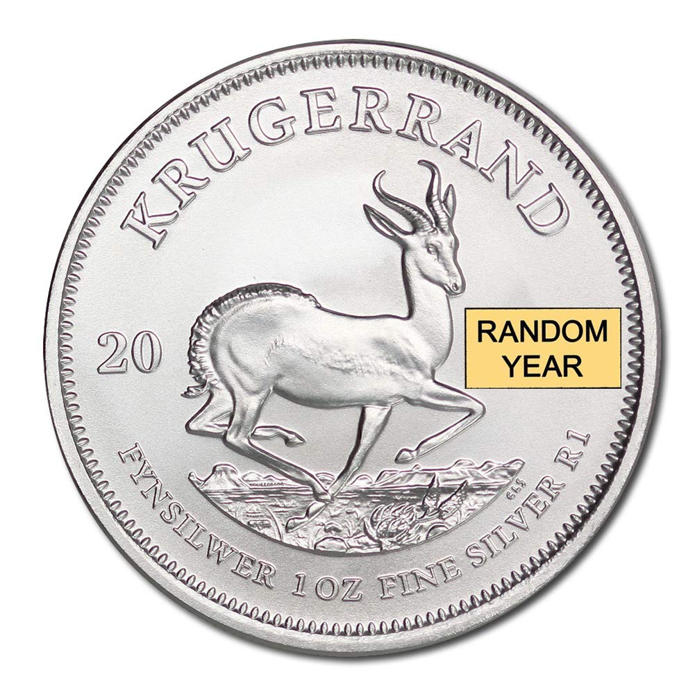 1 oz South African Silver Krugerrand Coin S3503