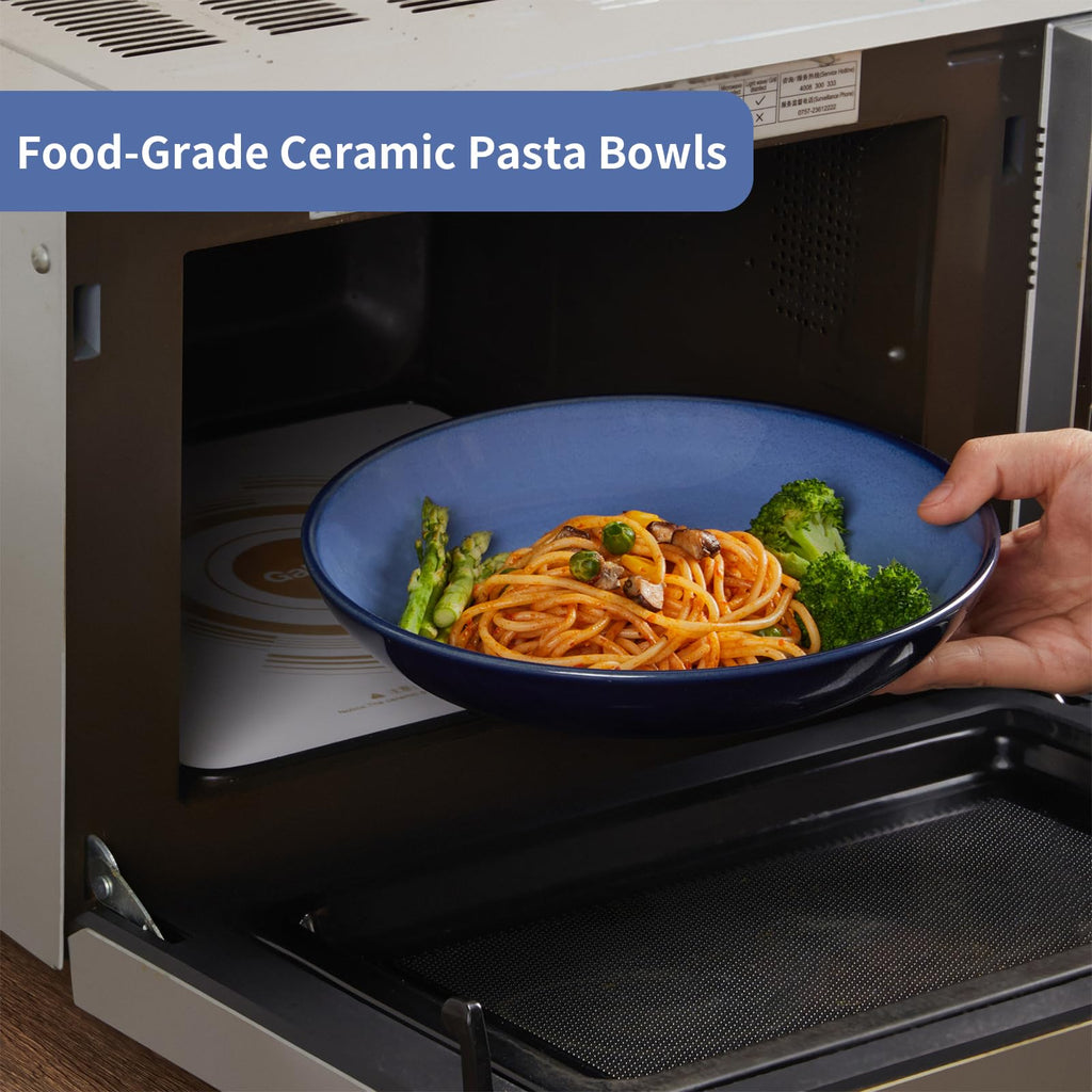 8.75'' Ceramic Pasta Bowls Set of 4 T800