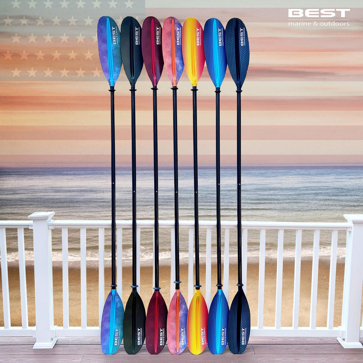 Carbon Fiber 2-Piece Kayak Paddle S74825
