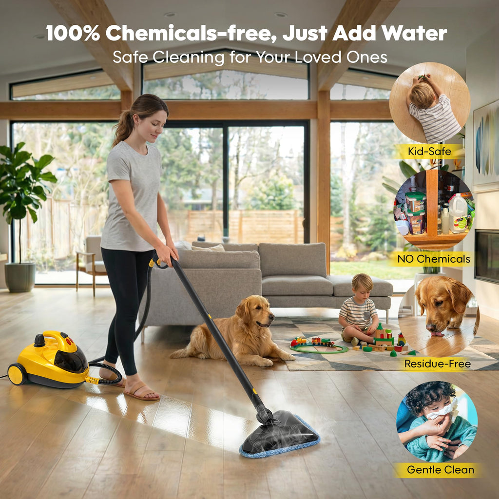 Heavy-Duty Steam Cleaner H27486