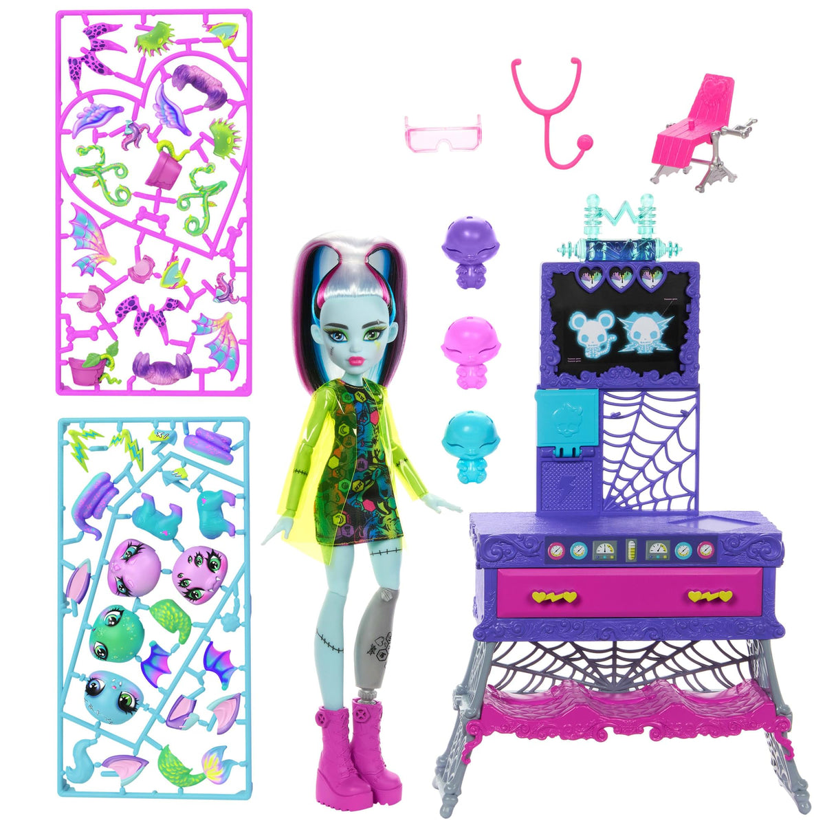 Make-A-Monster Pet Playset with Doll U780