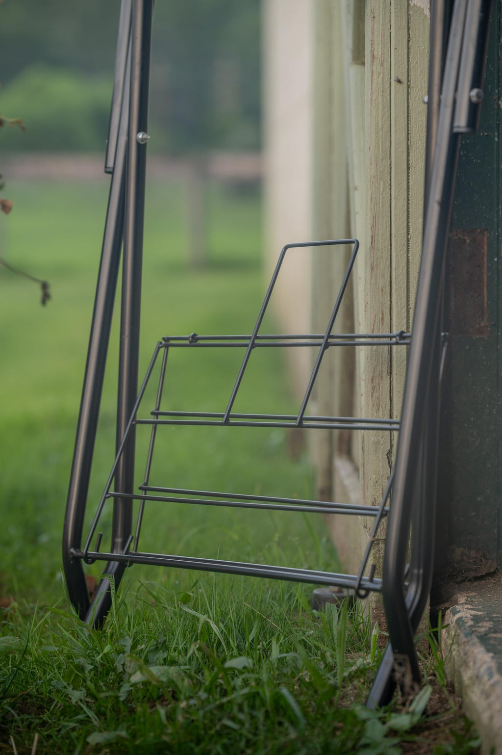 Portable Folding Saddle Rack Powder-Coated Steel M20907