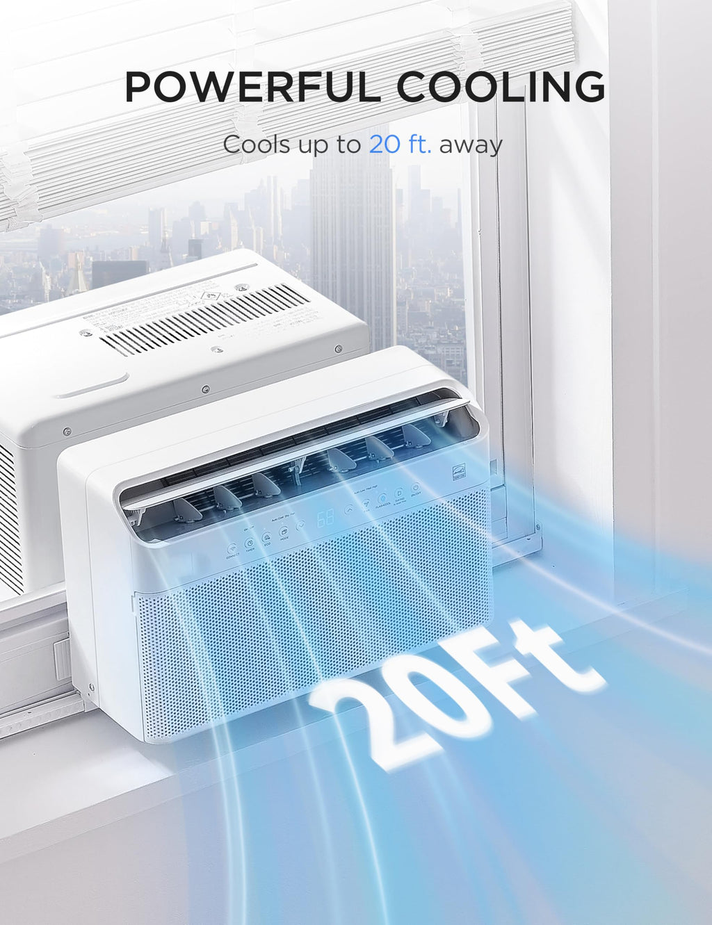 0,000 BTU U Shaped Window Air Conditioner P126644