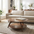 Round Wood Coffee Table E17565