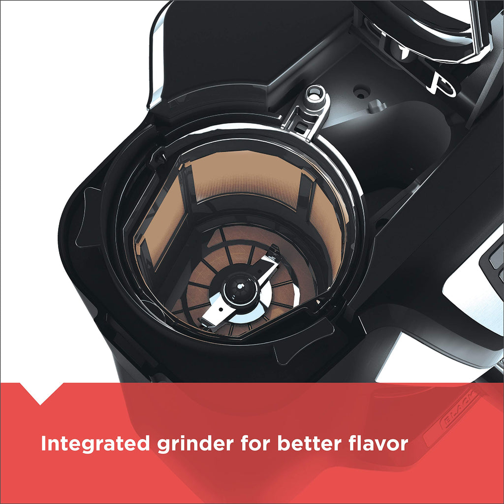 12-Cup Grind and Brew Coffee Maker I334