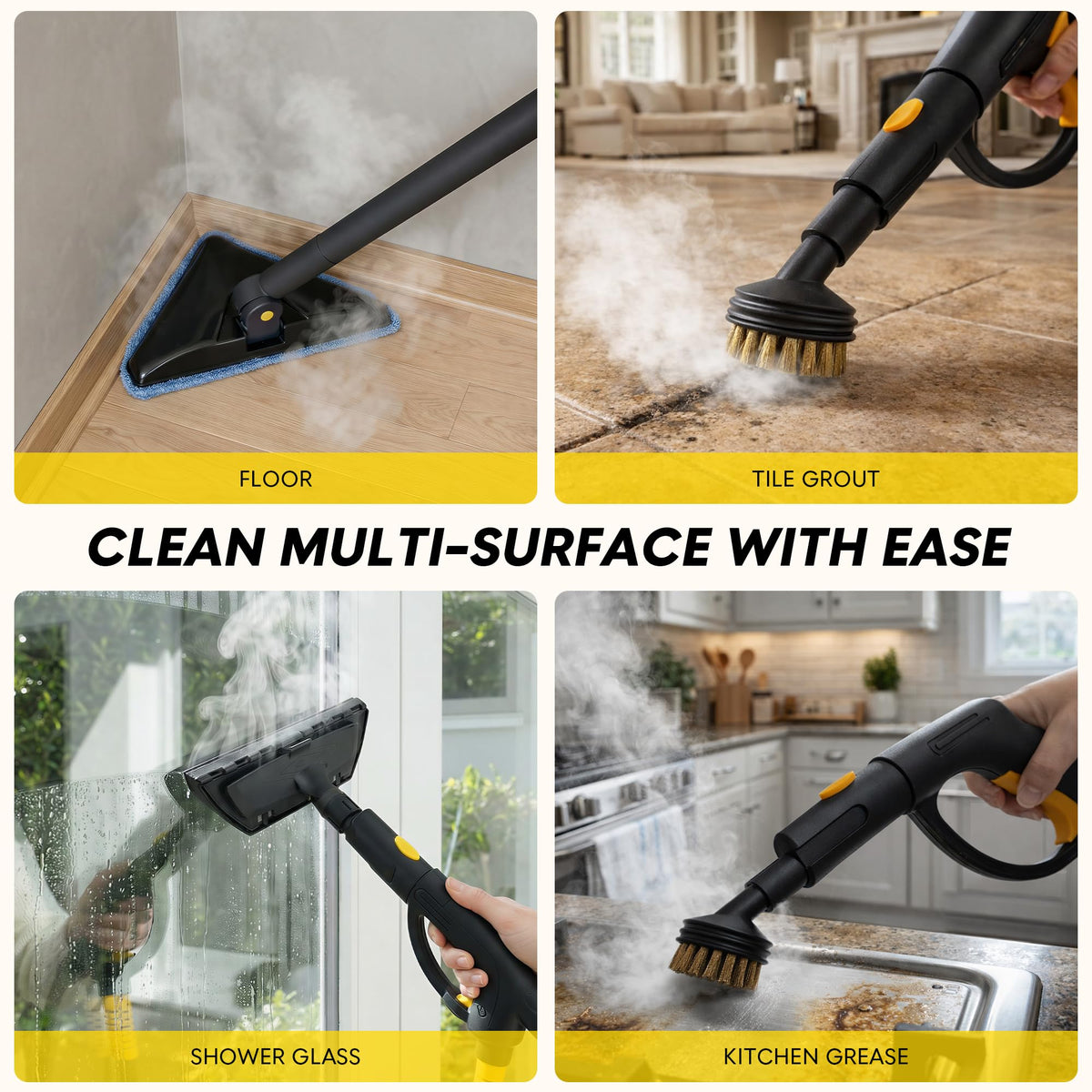Heavy-Duty Steam Cleaner H27486