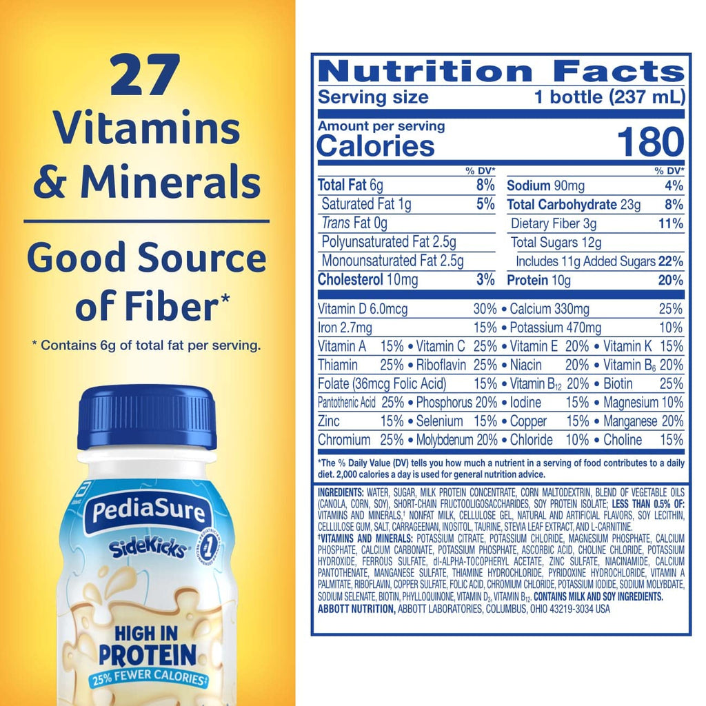 Vanilla Nutrition Shake 8 fl oz Pack of 24 S8452