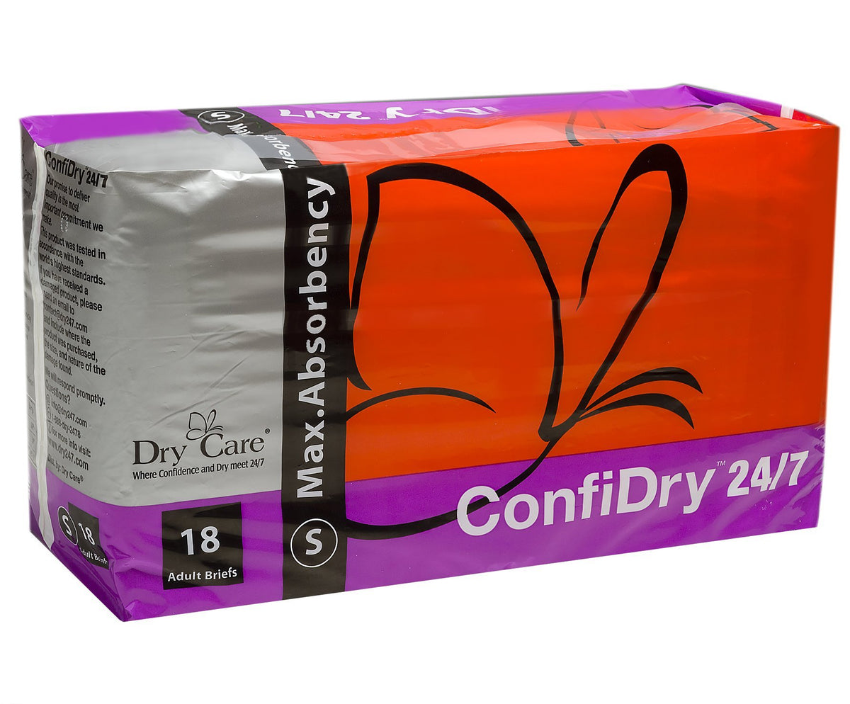 Small 72 Count Adult Brief Diapers I394804