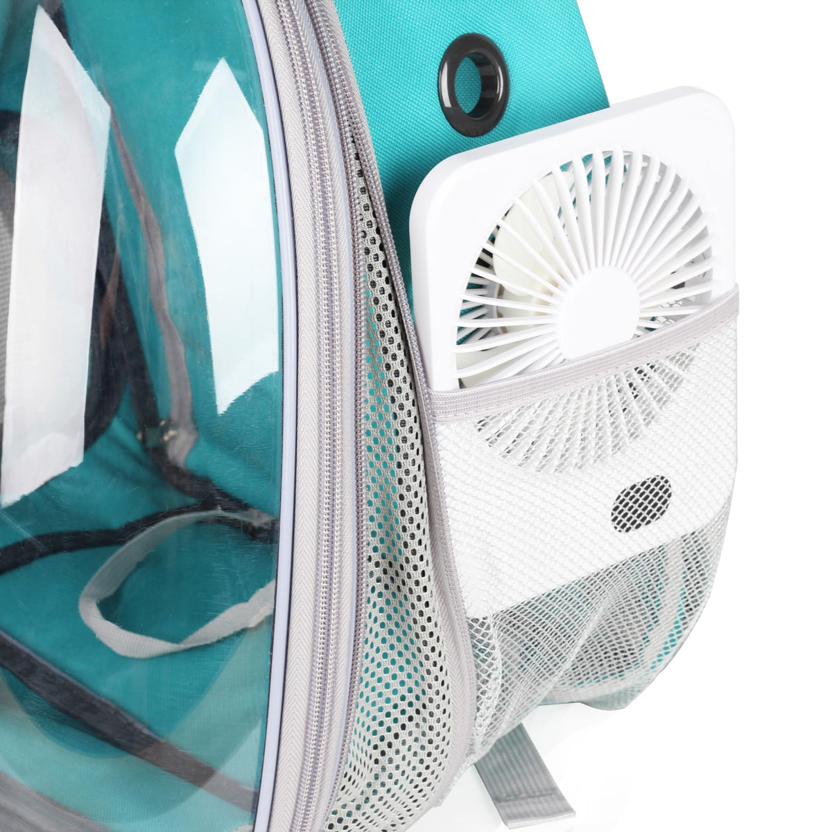 Expandable Cat Backpack with Mini Fan H989854