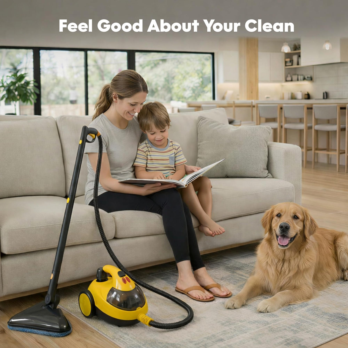 Heavy-Duty Steam Cleaner H27486