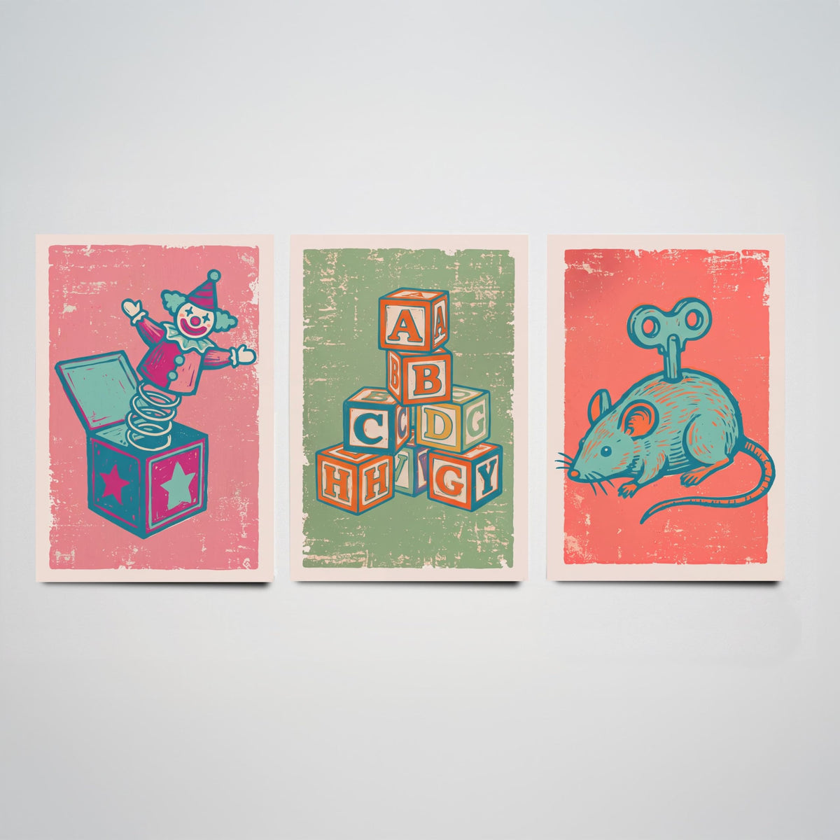 Art Prints Set of 3 J304