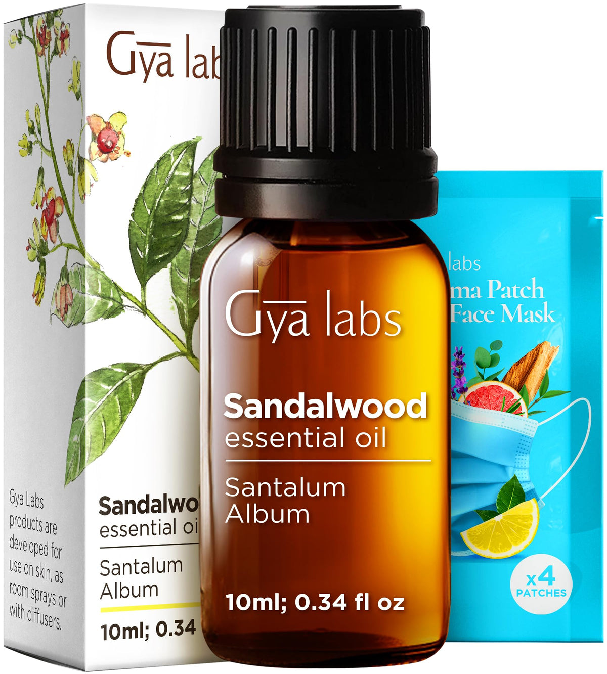 Jasmine & Sandalwood Essential Oils Set J65113