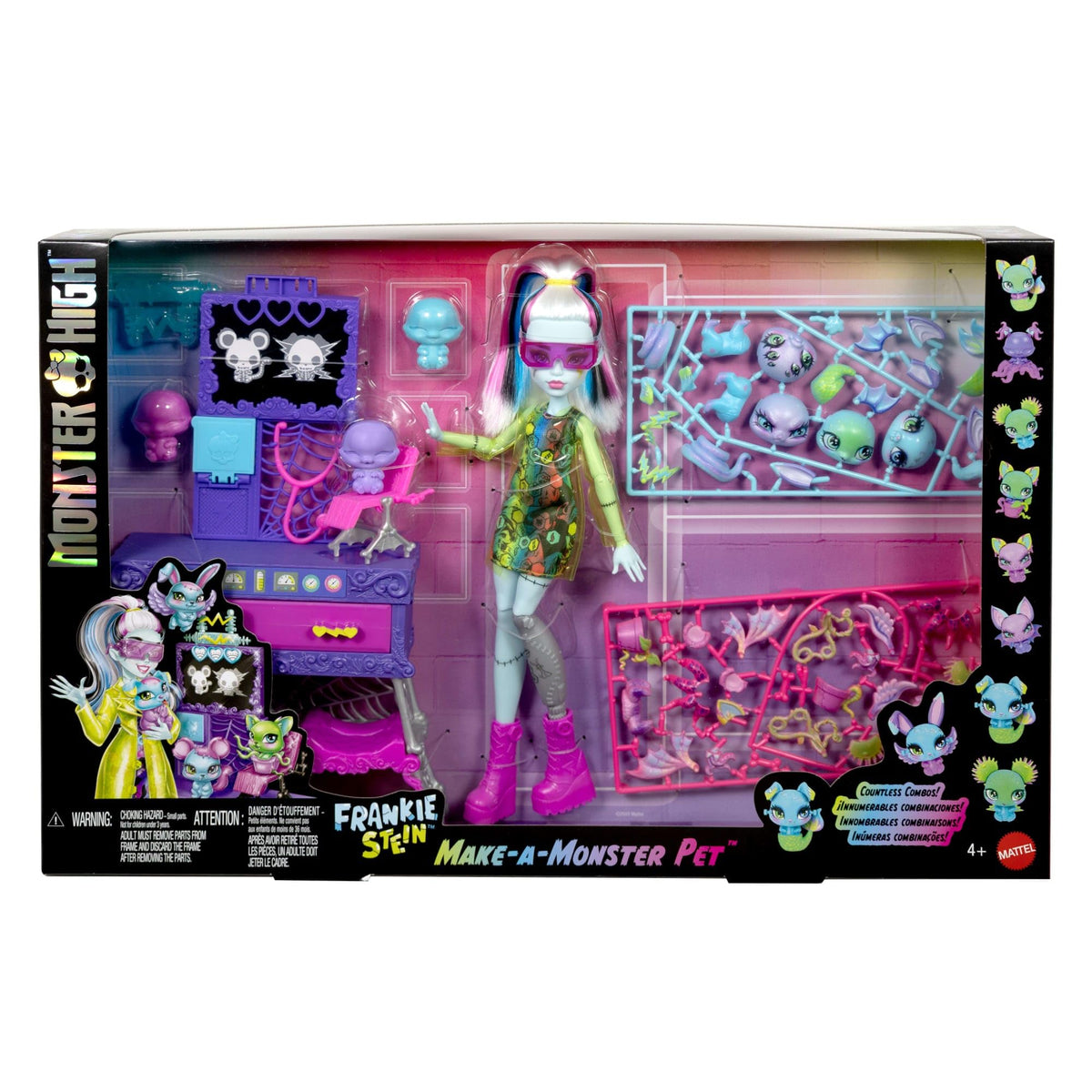 Make-A-Monster Pet Playset with Doll U780
