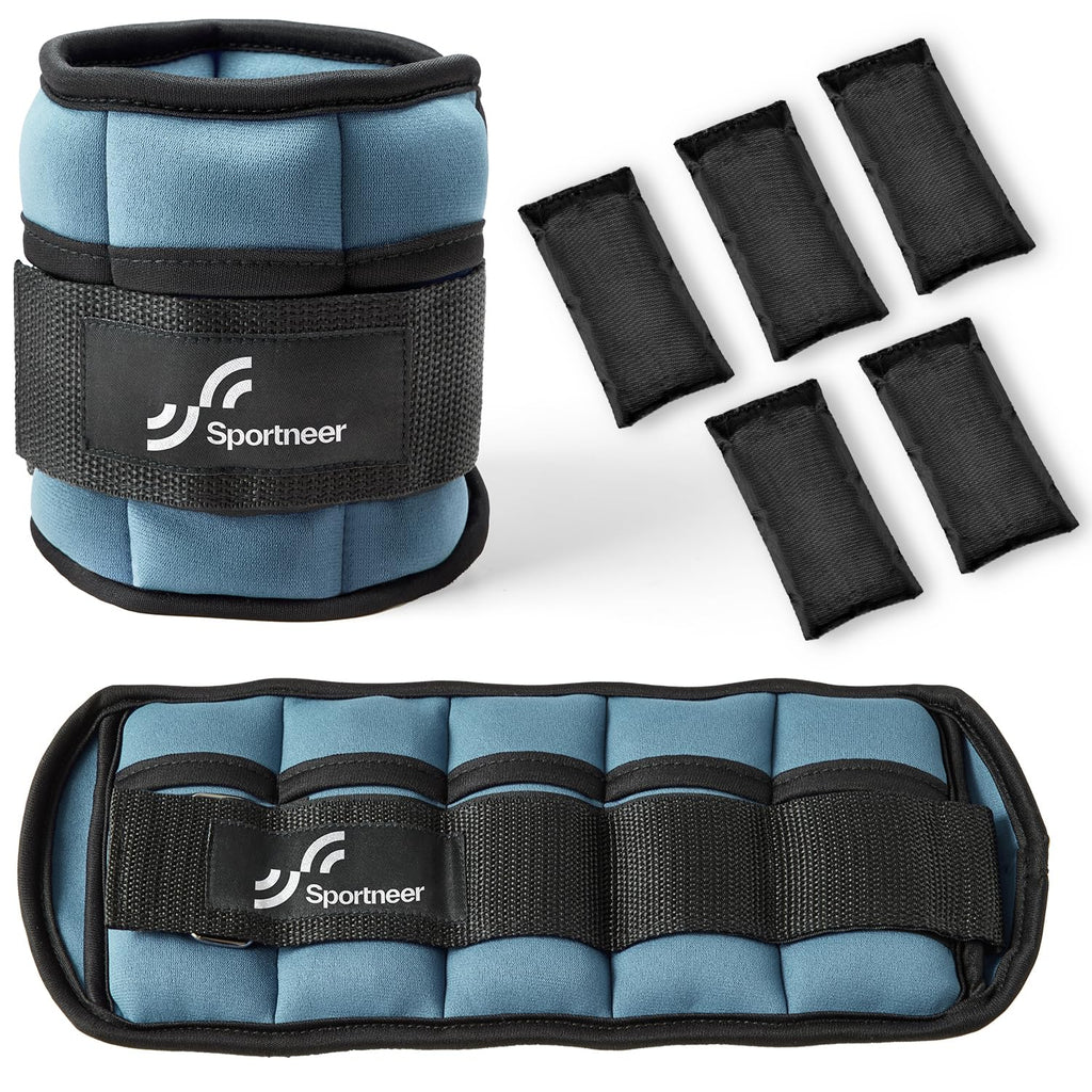 Adjustable Ankle Weights 2-10 lb per Pair F346