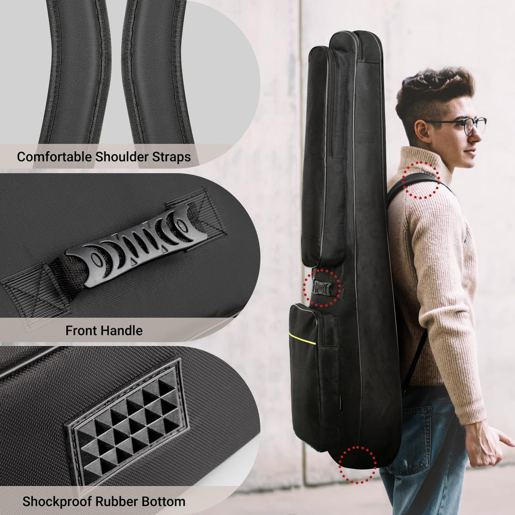 Acoustic Guitar Case Soft Padded Gig Bag 41 in H87447