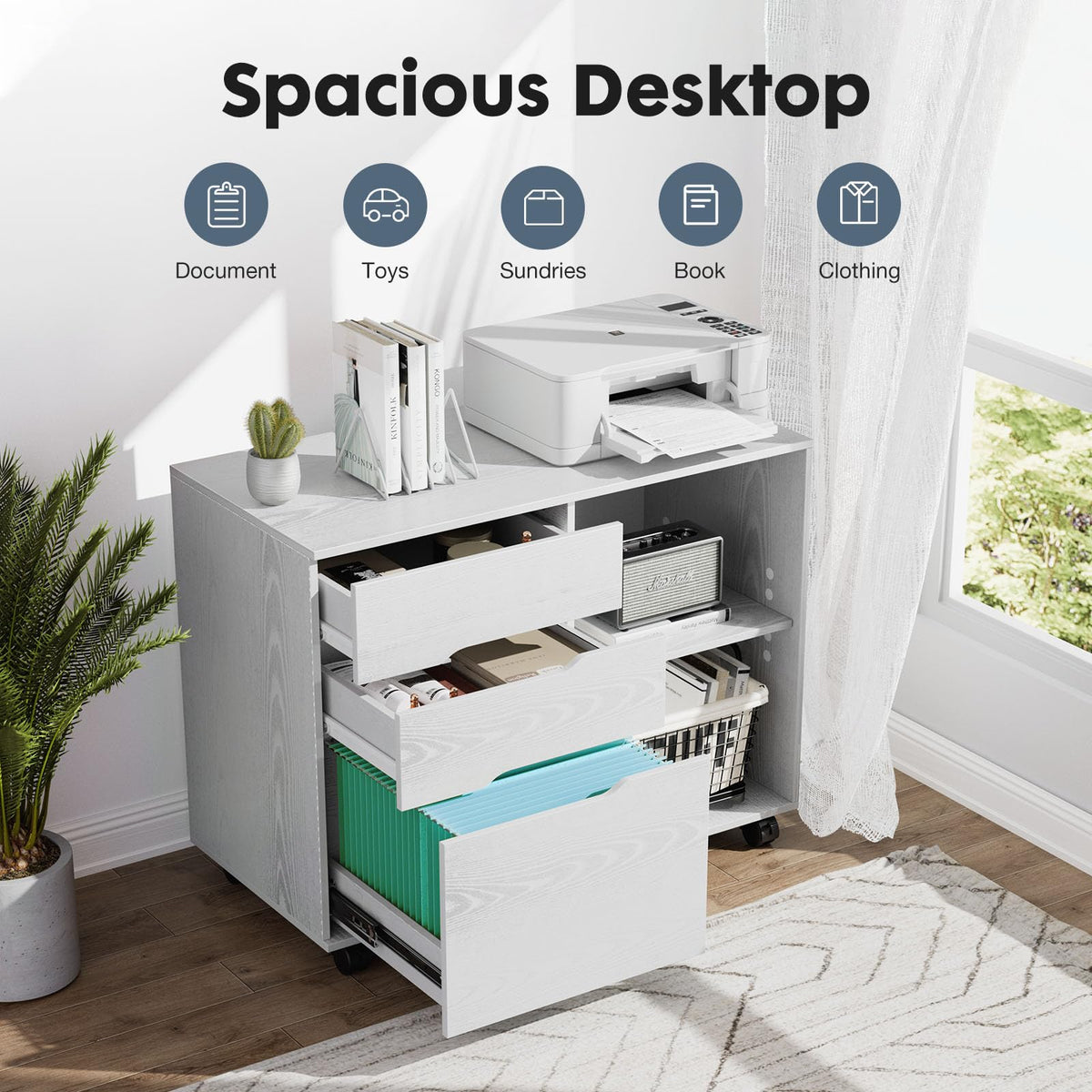 File Cabinet with 3 Drawers K82754
